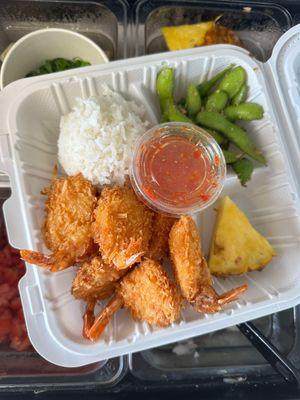 Oh Yes !! Coconut shrimp with Garlic sweet chilli sauce