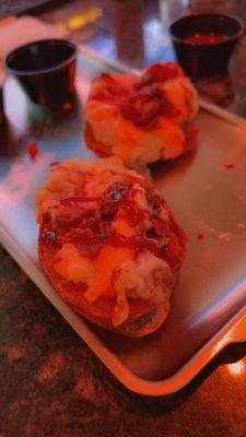 Stuffed Bacon Potato Skin