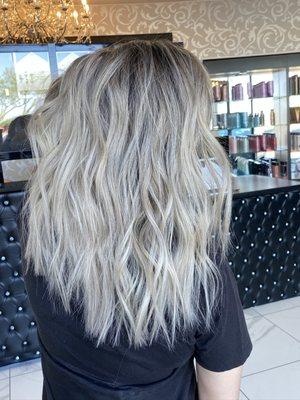 Icy balayage