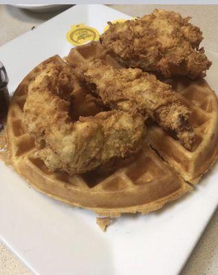 Chicken & waffles