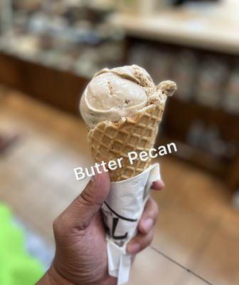 Butter Pecan Ice Cream: one of my very favorite flavors