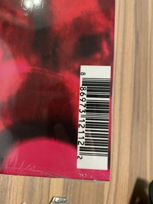 Barcode proving that this is a bootleg printing