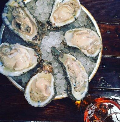 Thursday nights mean the best damn oysters I've ever had! $9/half dozen and $16/dozen. Come eat 'em up!