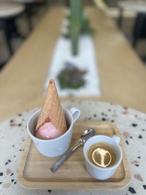 Golden Rose Affogato