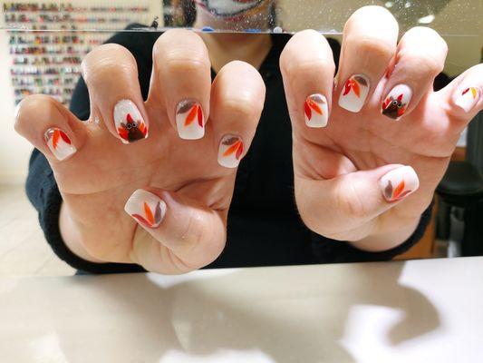 Thanksgiving nails