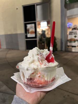 Strawberry Shortcake Sundae