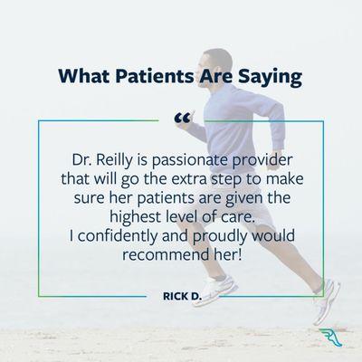 Testimonial for Performance Podiatry Partners