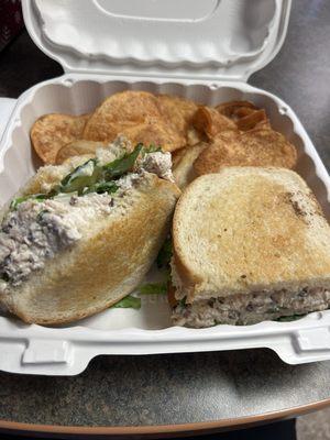 Chicken salad sandwich