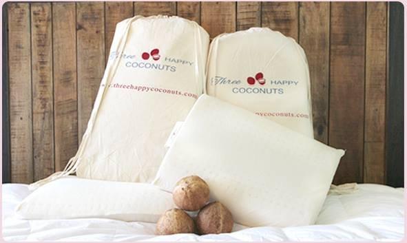 Our pillows are made of GOLS certified organic latex so off-gassing and toxic chemicals are a thing of the past.