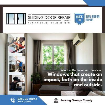 We offer a selection of high-quality window replacements that create an impact, both on the inside and outside.