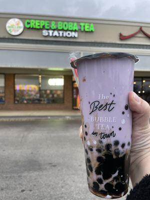 Taro Milk Tea  (1/13/2023)