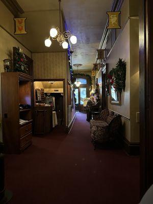 Entry way from dining room