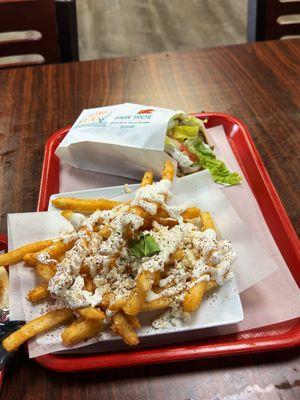 30. Super Gyro Sandwich Greek Fries