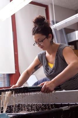 Paper-making class