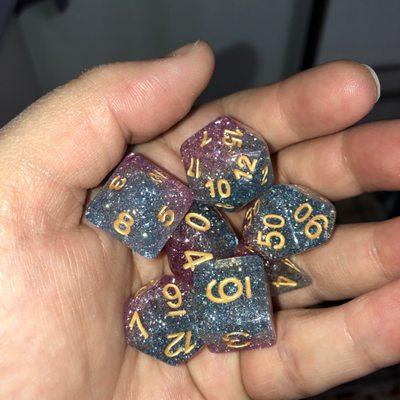 Metallic Dice Games "Unity" dice.