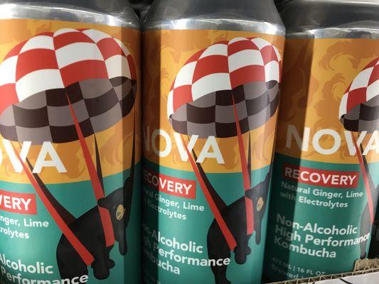 Have you have the Novo Non-alcoholic Kombucha? So good!