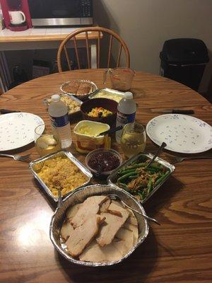 View #1 of our thanksgiving feast for 2