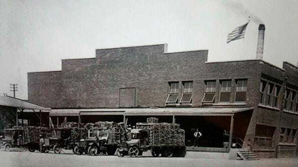 Old photo of cannery (early 1900's)