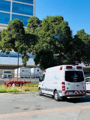 Valiant Ambulance at Stanford Medical Center