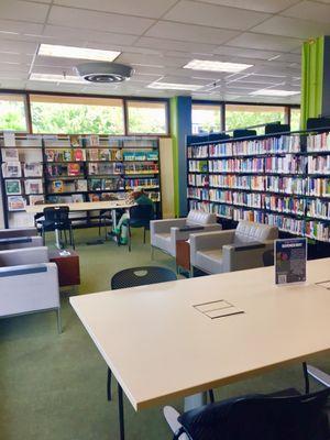 Part of the nonfiction section @ Chevy Chase Library