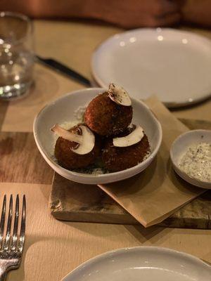 Mushroom Arancini