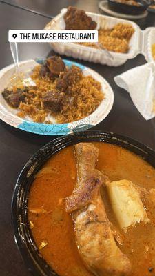 Peanut Butter Soup, Oxtail and Jollof Rice