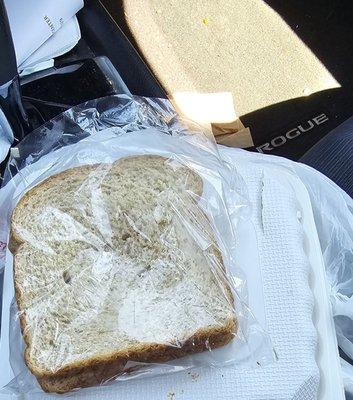 You know it's authentic when they serve bread. And the vent the container so that fish does not get soggy.