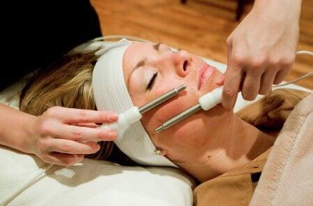 We now offer micro-current face lifting technology. It's like taking your face to the gym!