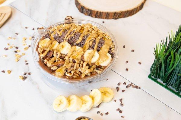 Cocoa Banana Nut Bliss Smoothie Bowl