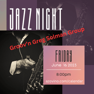 Join us for the best in Jazz - 6/16 8pm