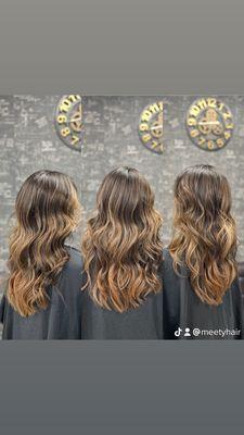 balayage color