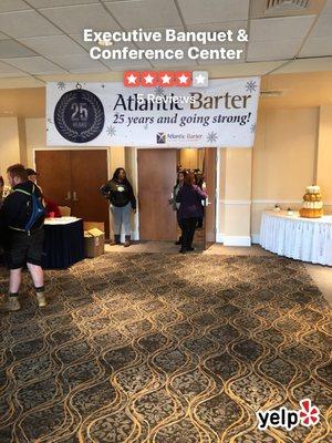 Entrance to the convention floor