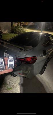 2018 BMW M3 new key made