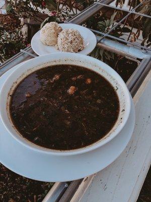 Shrimp and okra gumbo