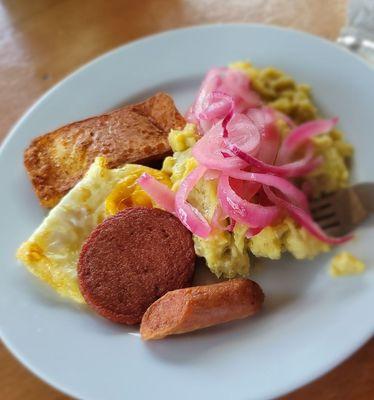 Mangu  "tres golpes"