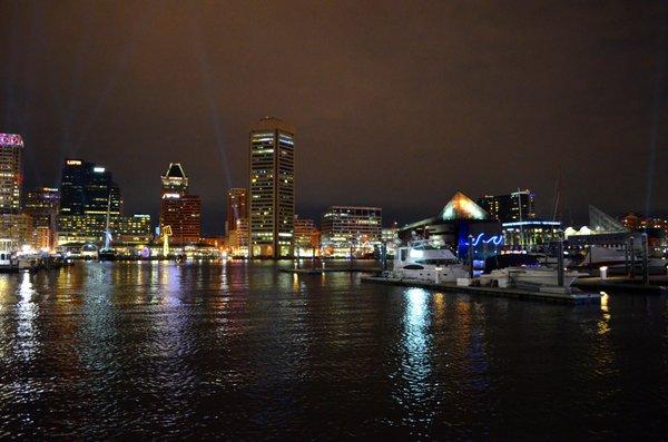 Illuminated Harbor, 2017 Light City Festival