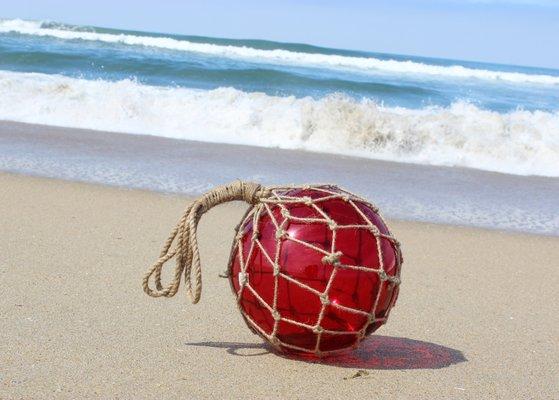 Red Japanese Fishing Float