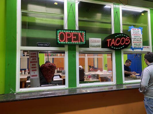 Weekday ordering counter