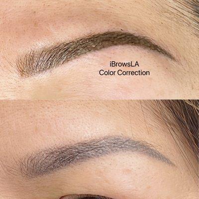 Color Correction of old permanent makeup @iBrowsLA, Encino - Los Angeles
(424) 410-5254
www.ibrowsla.com