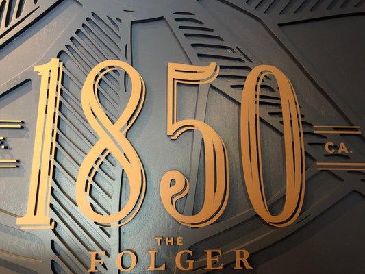 1850 The Folger Coffee