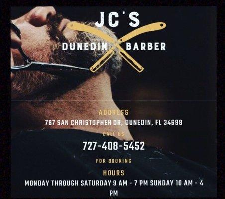 JC's Dunedin Barber Shop