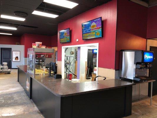 New concession stand!