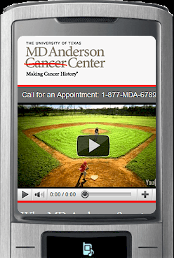 Mobile Website for Making Cancer History