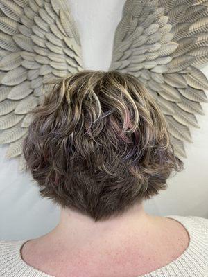 Short women's haircut