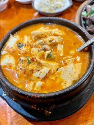 Tofu soup