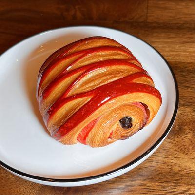 Chocolate Raspberry Croissant