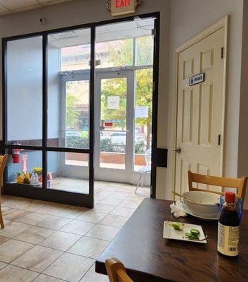 Dining area