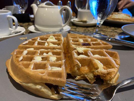 Breakfast waffle