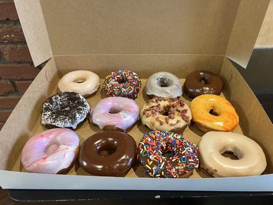 A Dozen Sugar Lips Donuts