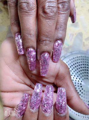 Bling bling nails